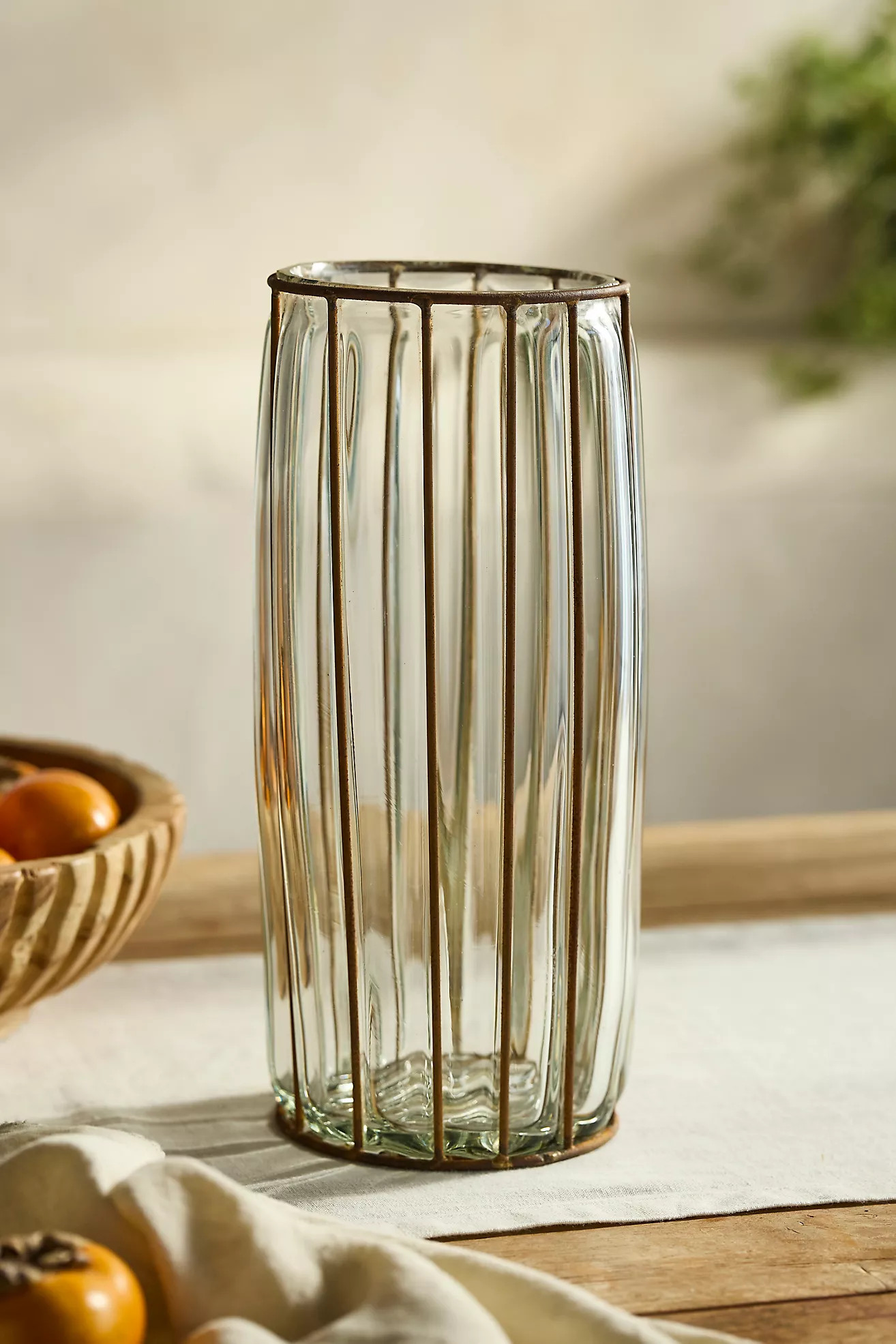 Iron Caged Glass Hurricane | Anthropologie (US)