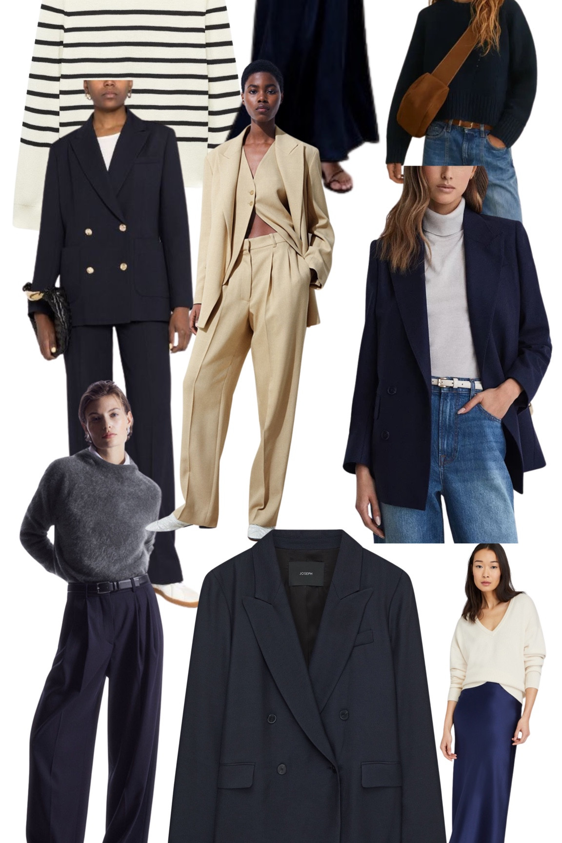 THE BEIGE & NAVY EDIT - my favorite color combo for spring in a mix of pants, skirts, blazers and tops 

#LTKstyletip #LTKSeasonal #LTKworkwear