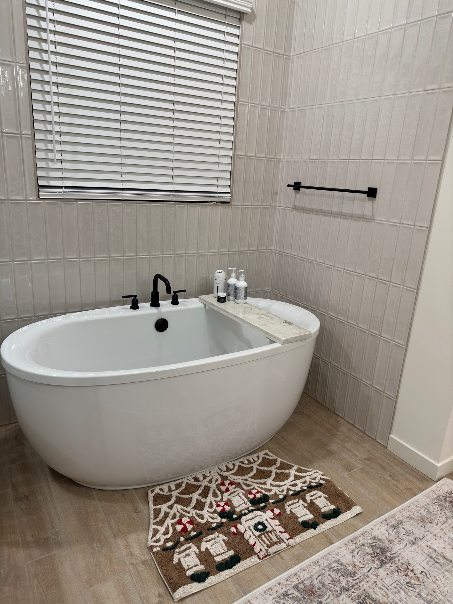 Gingerbread bath mat!!! 🛁 

#LTKHoliday