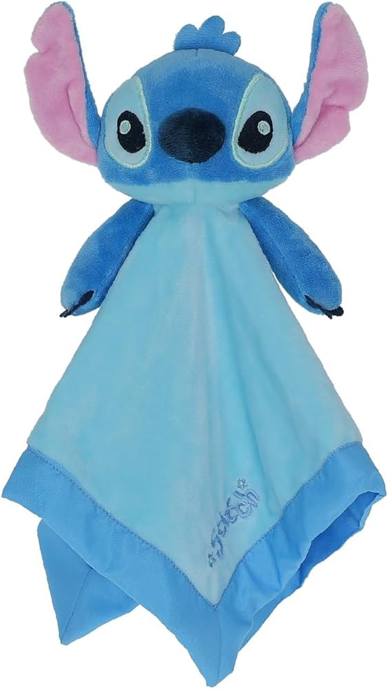 KIDS PREFERRED Disney Baby Lilo and Stitch 12 Inch Stitch Baby Lovey Security Blanket Snuggle Toy... | Amazon (US)