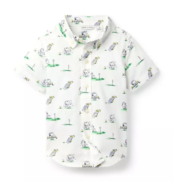 PEANUTS™ Snoopy Golf Shirt | Janie and Jack