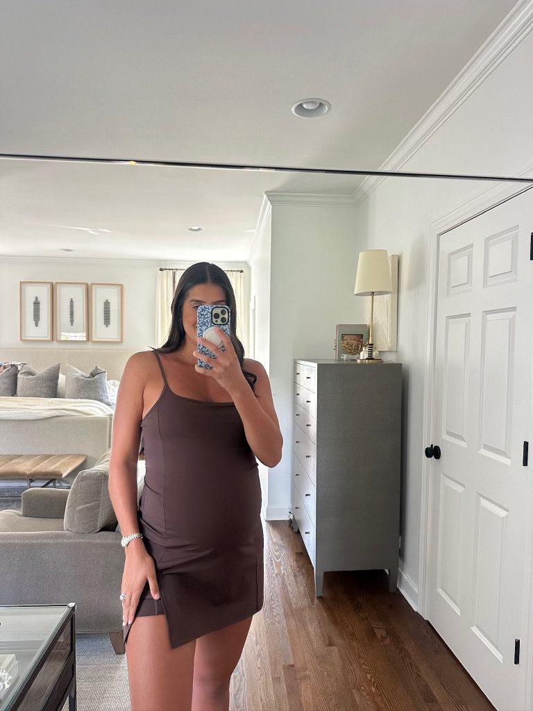 One of my favorite Amazon dresses I wore during my pregnancy with Cooper!🍂✨🧸 TTS, Sized up to large to accommodate bump. 

Amazon fashion, athleisure, activewear, Amazon dress, neutral fashion, maternity, fall style, Grace White, A Southern Drawl 

#LTKStyleTip #LTKBump #LTKFindsUnder100
