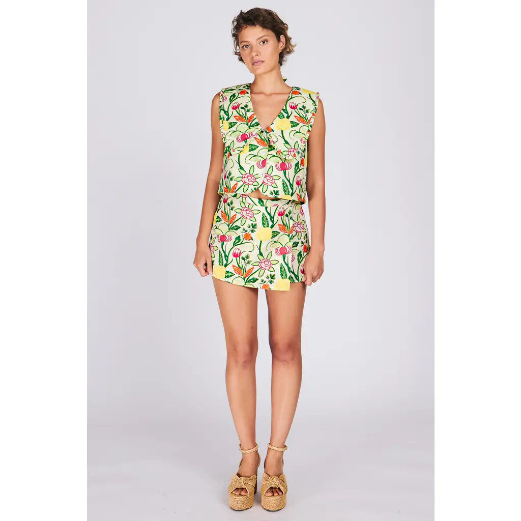 RACHEL ANTONOFF Sid Skort in Crudite at Nordstrom, Size 4 | Nordstrom