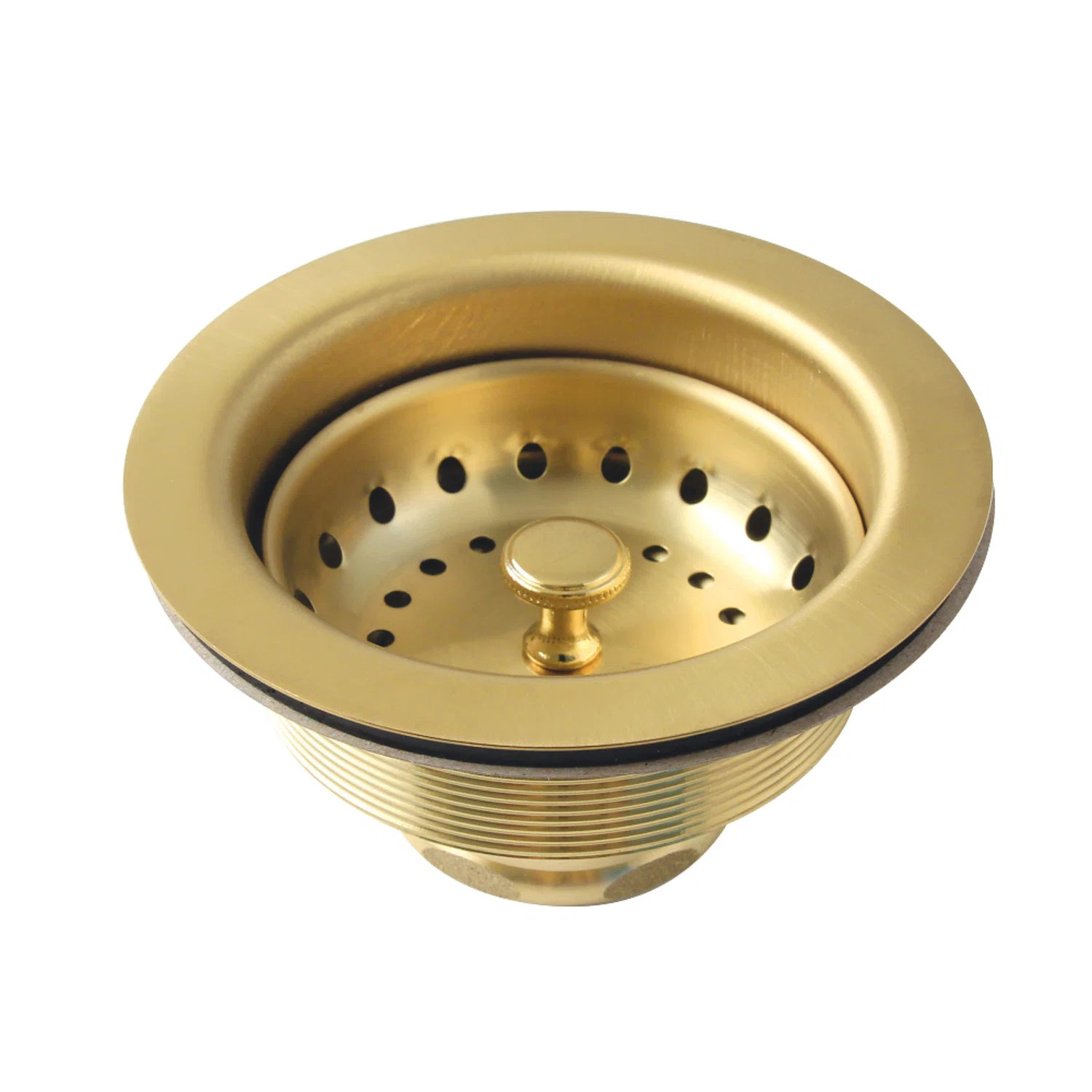 Kingston Brass Fresno 3-1/2 Inch Kitchen Sink Basket Strainer Only K121BBB | Wayfair North America