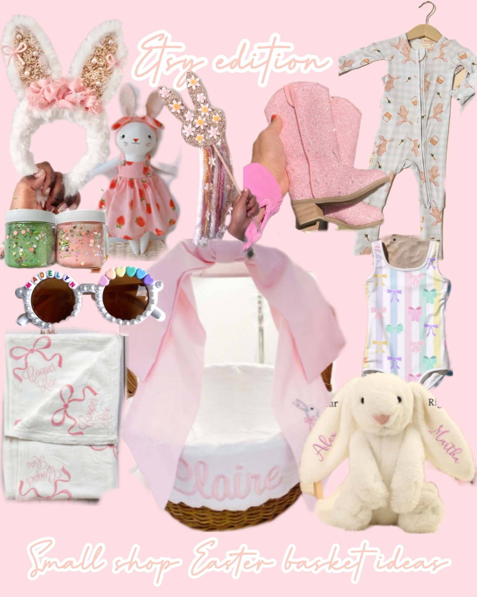 Small Shop Etsy toddler girl Easter basket ideas 

#LTKbaby #LTKSeasonal #LTKkids