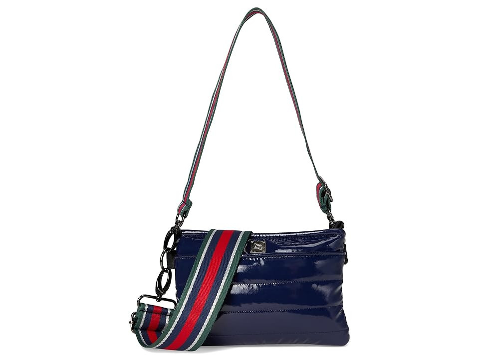 THINK ROYLN Bum Bag Crossbody Cross Body Women's Handbags Navy Patent, Polyester | Zappos