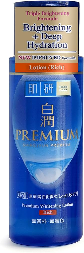 ROHTO Hadalabo Shirojun Premium Lotion, Moist, 0.37 Pound | Amazon (US)