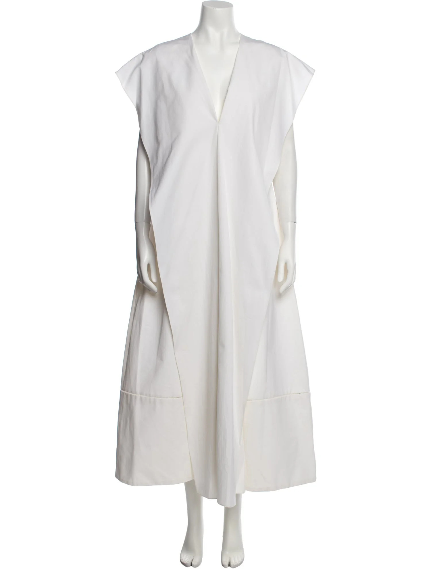 V-Neck Long Dress | The RealReal