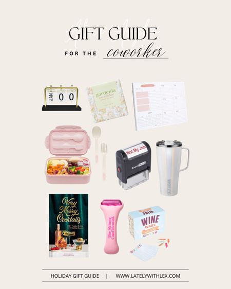 Gift guide for the coworker // coworker gifts // Christmas gifts for the office 

#LTKSeasonal #LTKHoliday