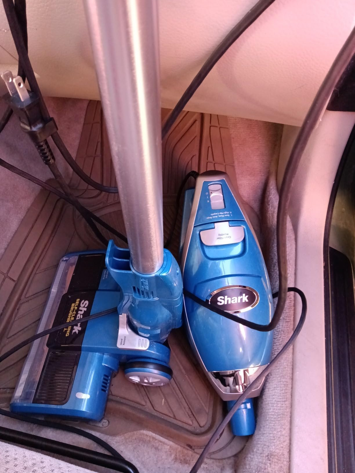 Shark HV322 Rocket Deluxe Pro Corded Stick Vacuum with LED Headlights, XL Dust Cup, Lightweight, ... | Amazon (US)