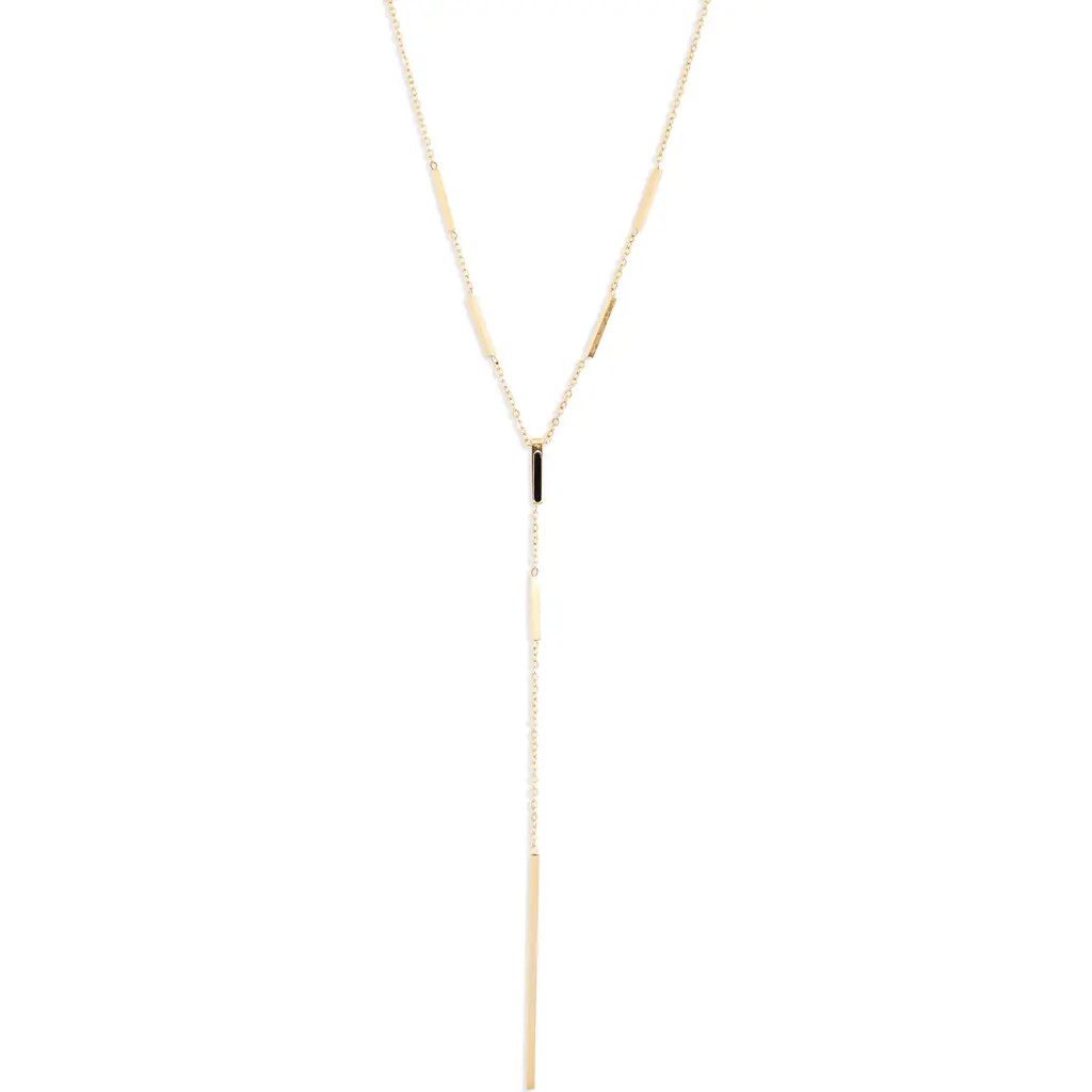 Knotty Bar Y-Necklace in Gold at Nordstrom Rack | Nordstrom Rack