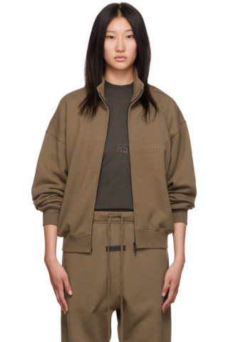 Brown Full Zip Jacket | SSENSE