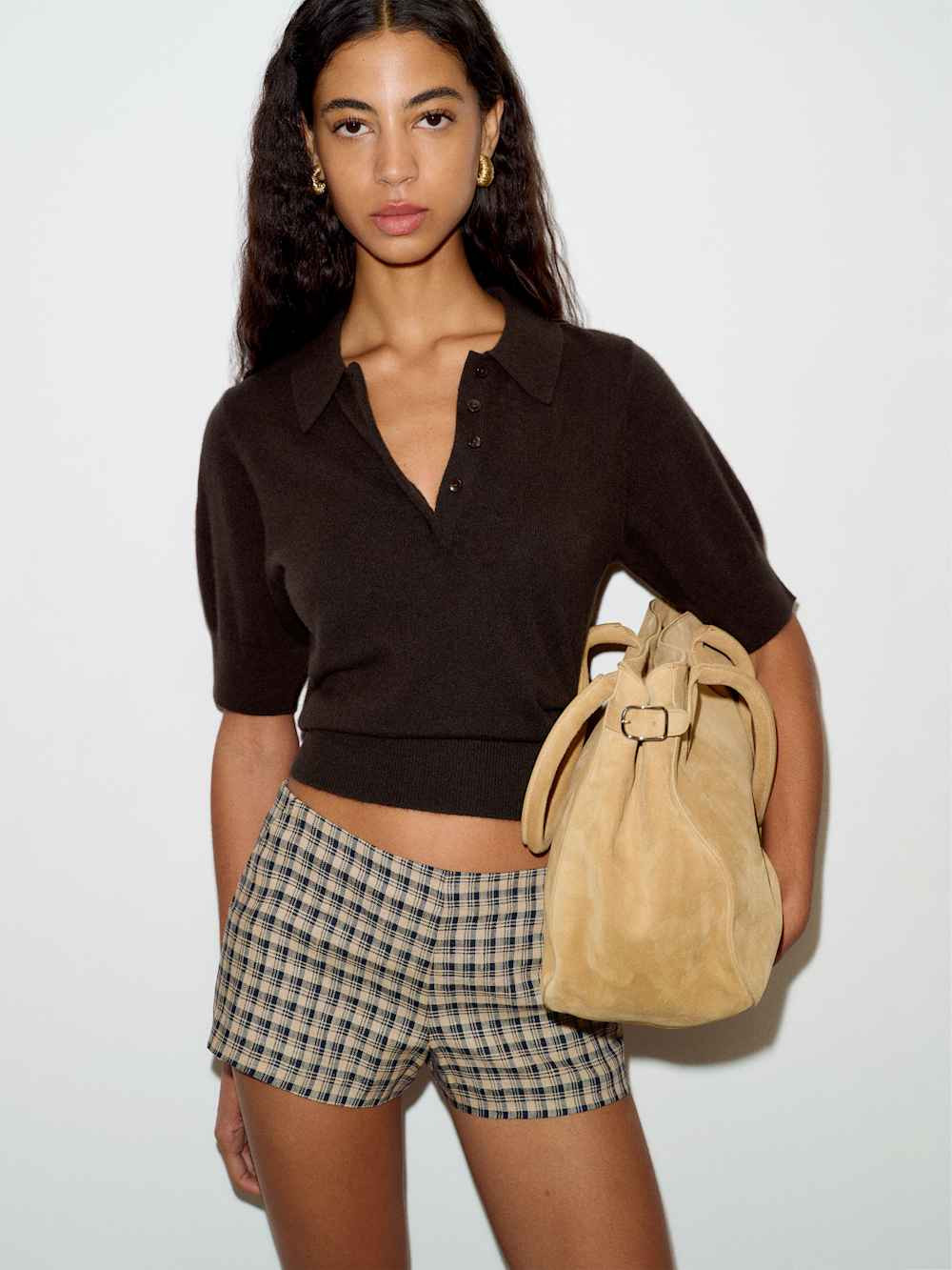 Skye Cashmere Polo | Reformation (Global)