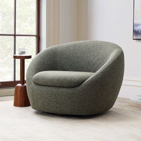 Cozy Swivel Chair | West Elm (US)