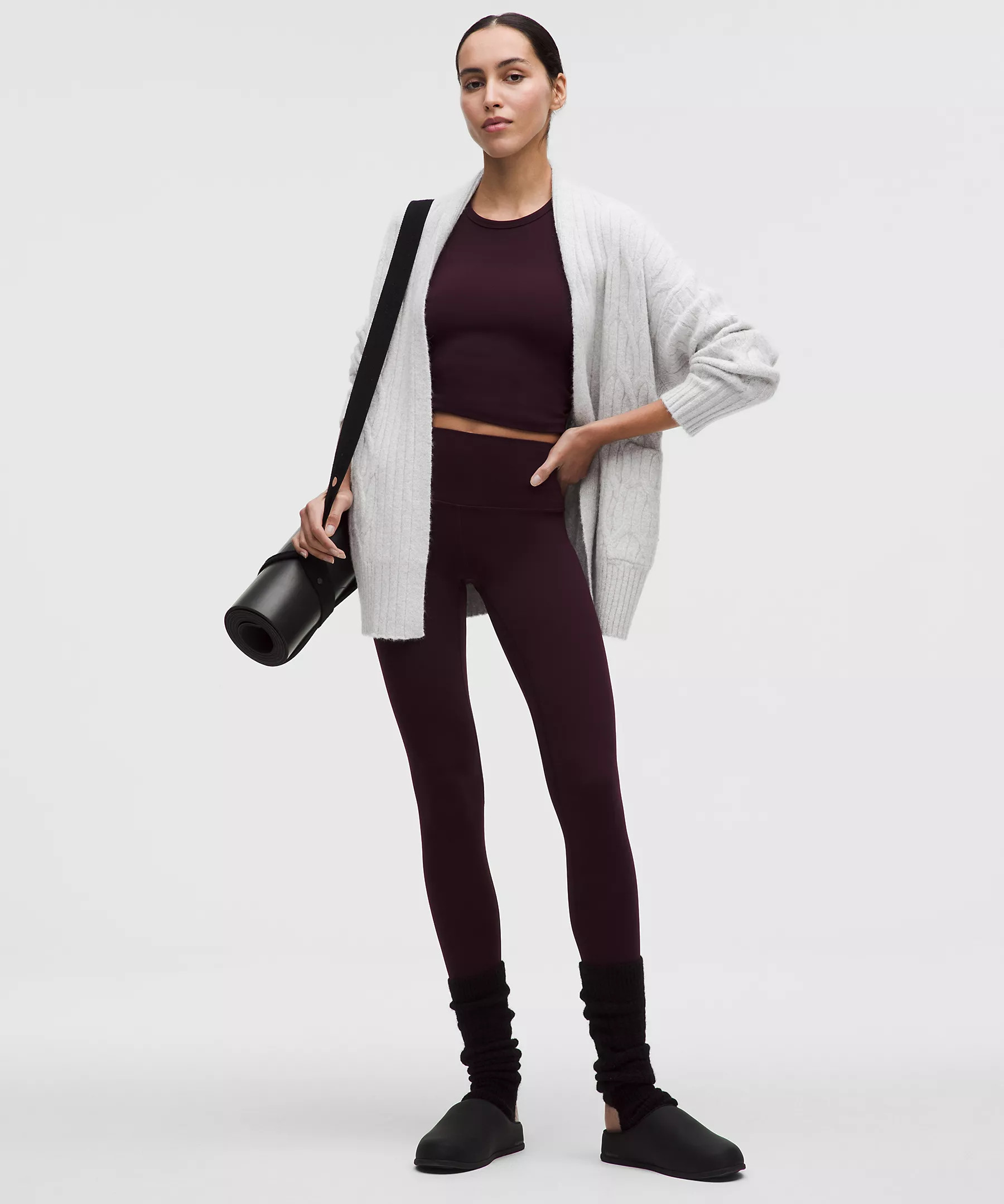 Alpaca-Blend Tie-Front Long Cardigan | Lululemon (US)