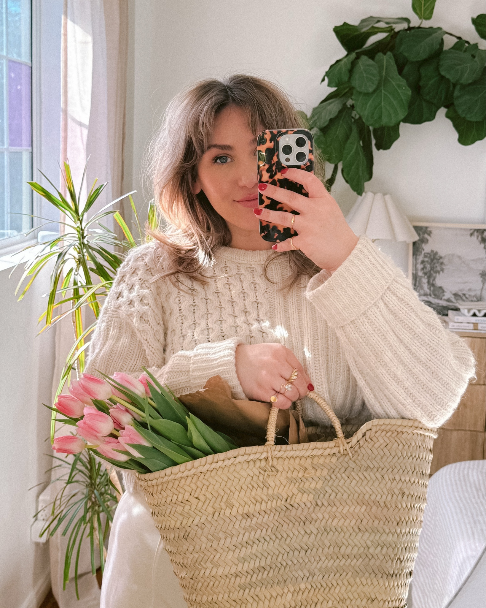 Spring in the air 🌷☀️🧺 

#LTKMidsize #LTKSeasonal #LTKHome