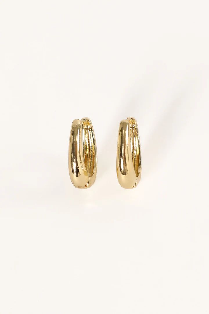 Farrow Loop Earrings - Gold | Petal & Pup (AU)