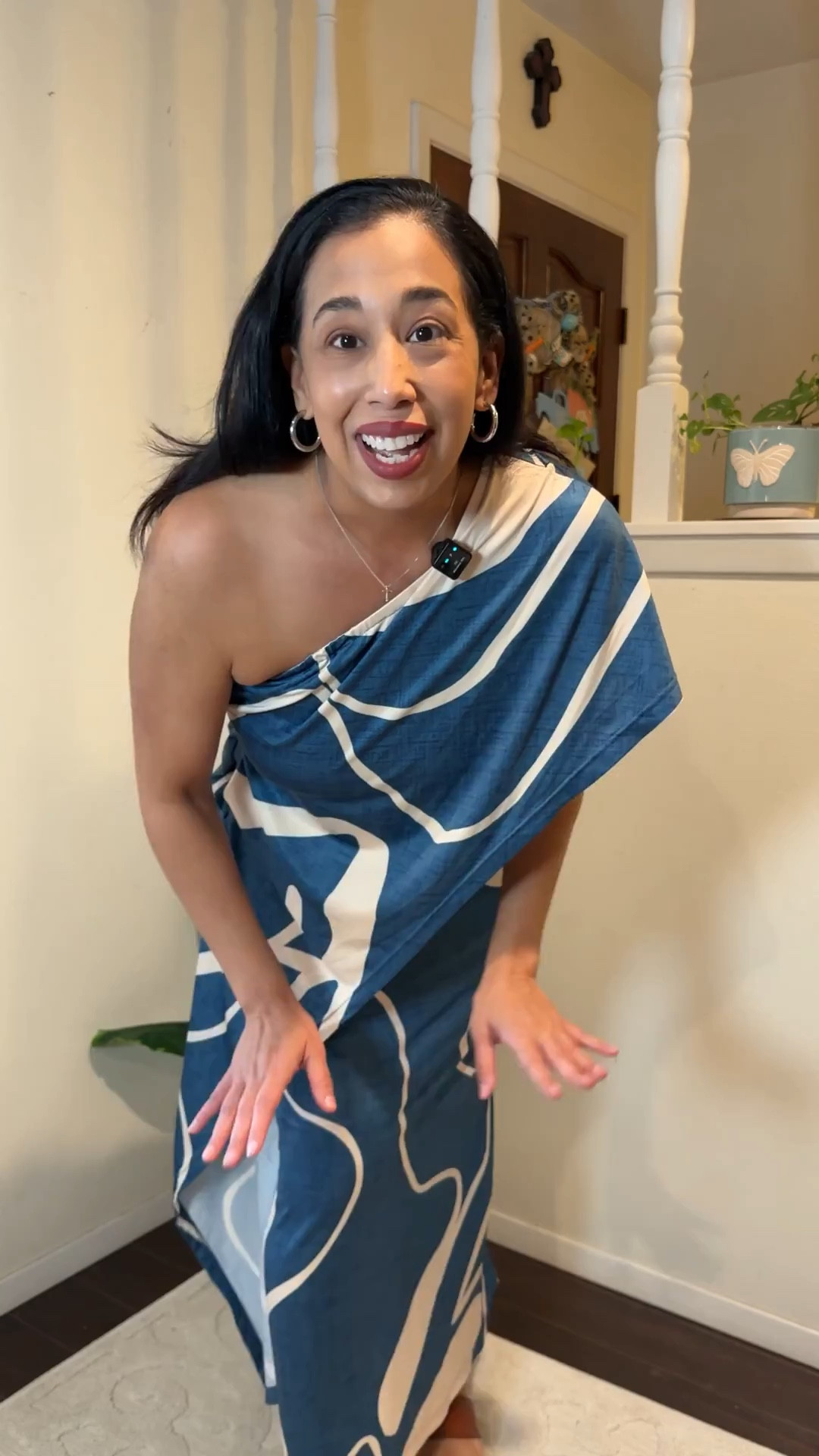 This dress is such a pretty vacation option ☀️ The asymmetrical detail gives it that elevated, chic look, and the long fitted style is so flattering. Easy to dress up for dinner, a trip, or any summer event where you want to feel a little extra put together.

#VacationStyle #ResortWear #SummerDress

#LTKMidsize #LTKootd #LTKSwim