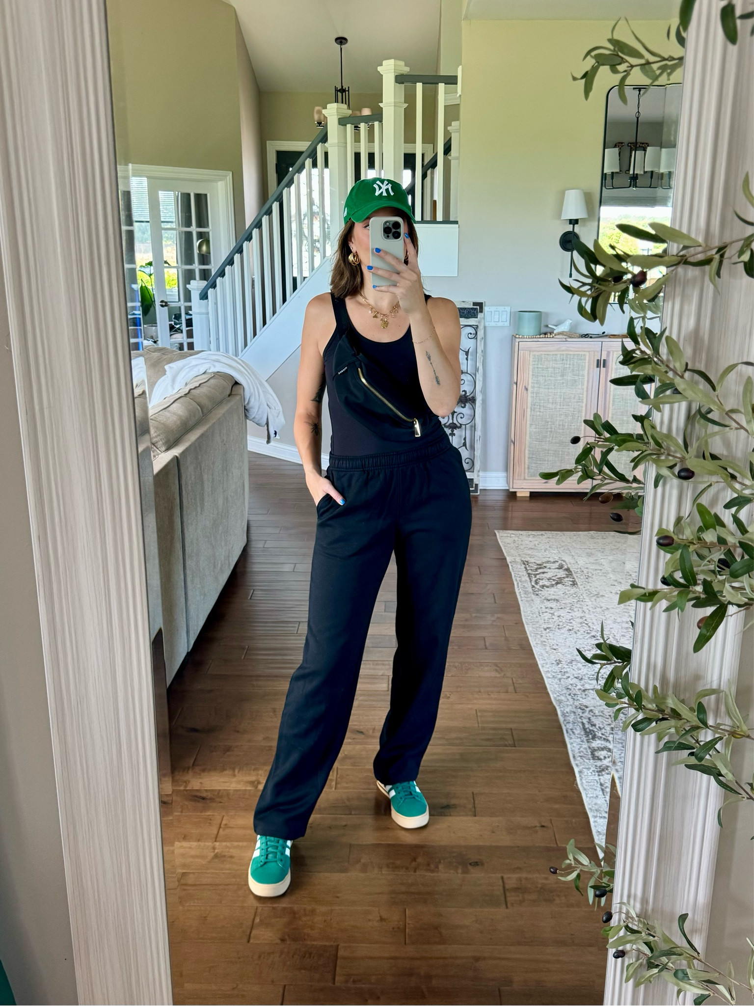 Travel outfit
Sized down in  sweatpants wearing a small

#LTKStyleTip #LTKFindsUnder50 #LTKSeasonal