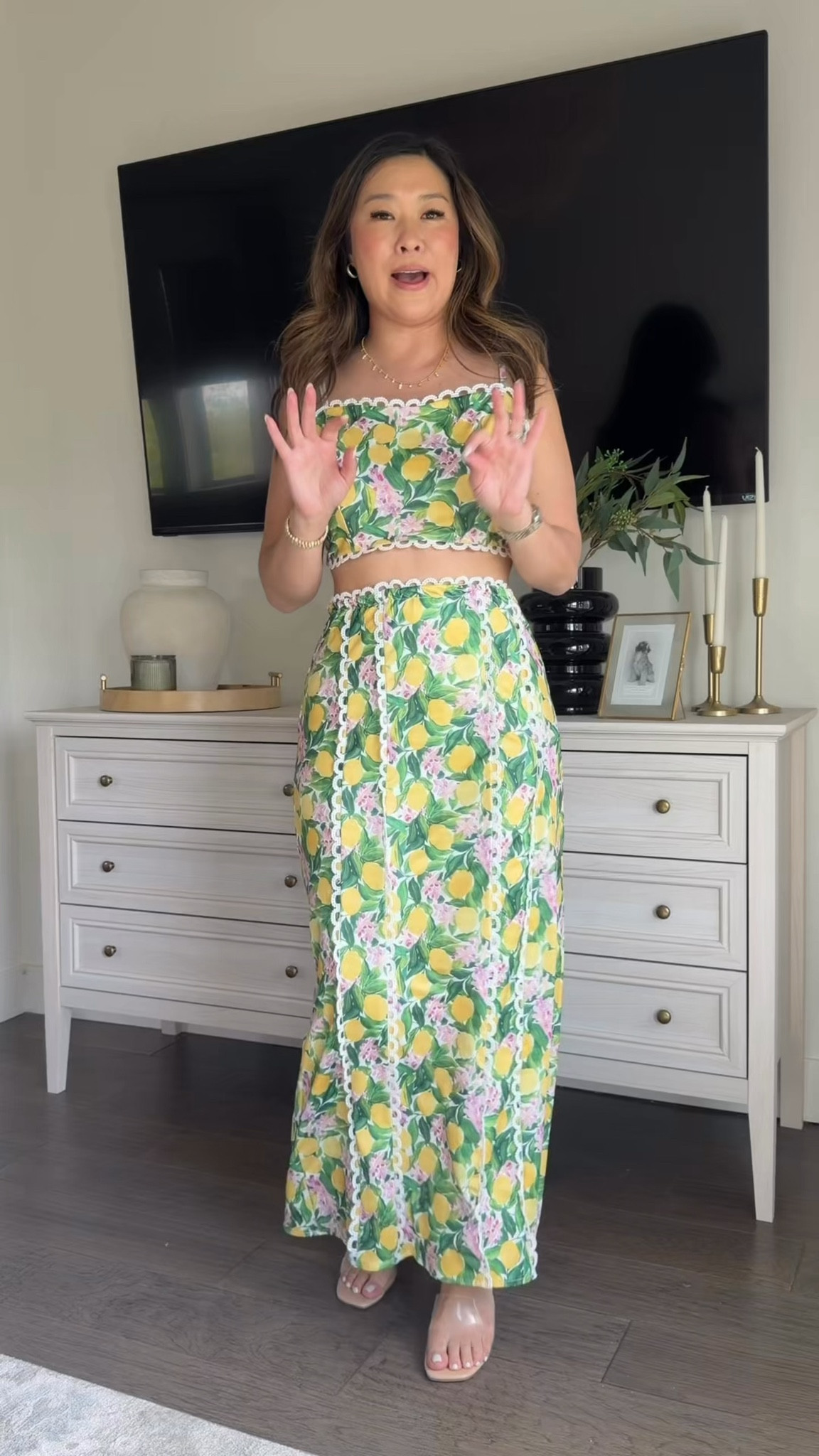 Amazon dressy looks
Size Medium (first one I could have sized down)