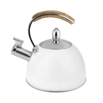 Presley White Tea Kettle | Wayfair North America