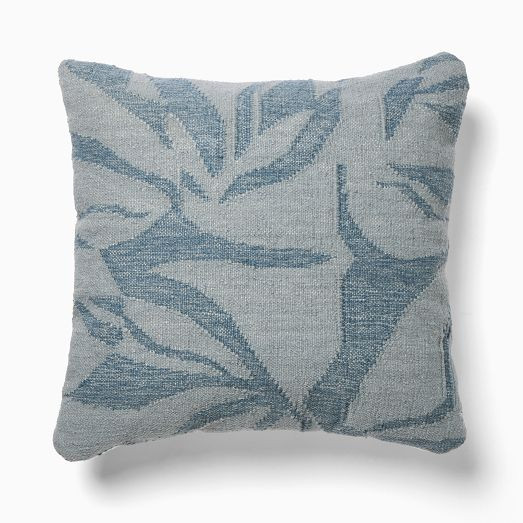 Outdoor Abstract Botanical Pillow | West Elm (US)