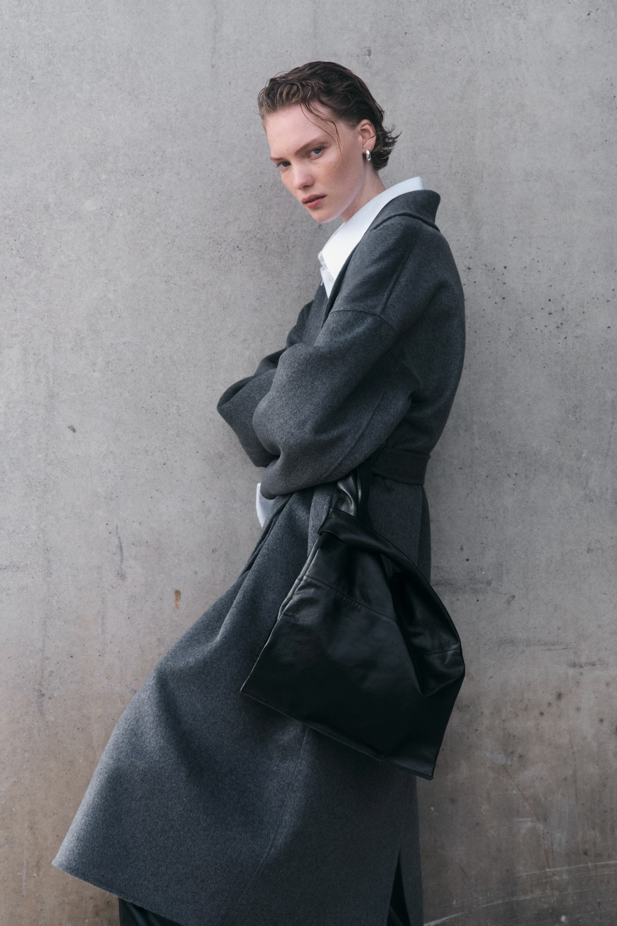 Handmade wool-blend coat | H&M (UK, MY, IN, SG, PH, TW, HK)