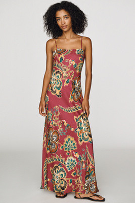 Farm Rio x Anthropologie Maxi Slip Dress | Anthropologie (US)