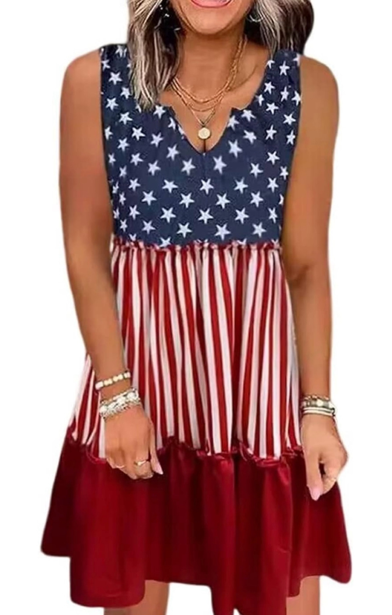 American 🇺🇸 OOTD 

Grab this for all of those summer holiday celebrations 🇺🇸

Amazon fashion, Amazon find, American dress, memorial weekend, summer dress, American flag dress, white sandals, headband, purse, crossbody bag, earrings 

#LTKfamily #LTKfindsunder50 #LTKstyletip