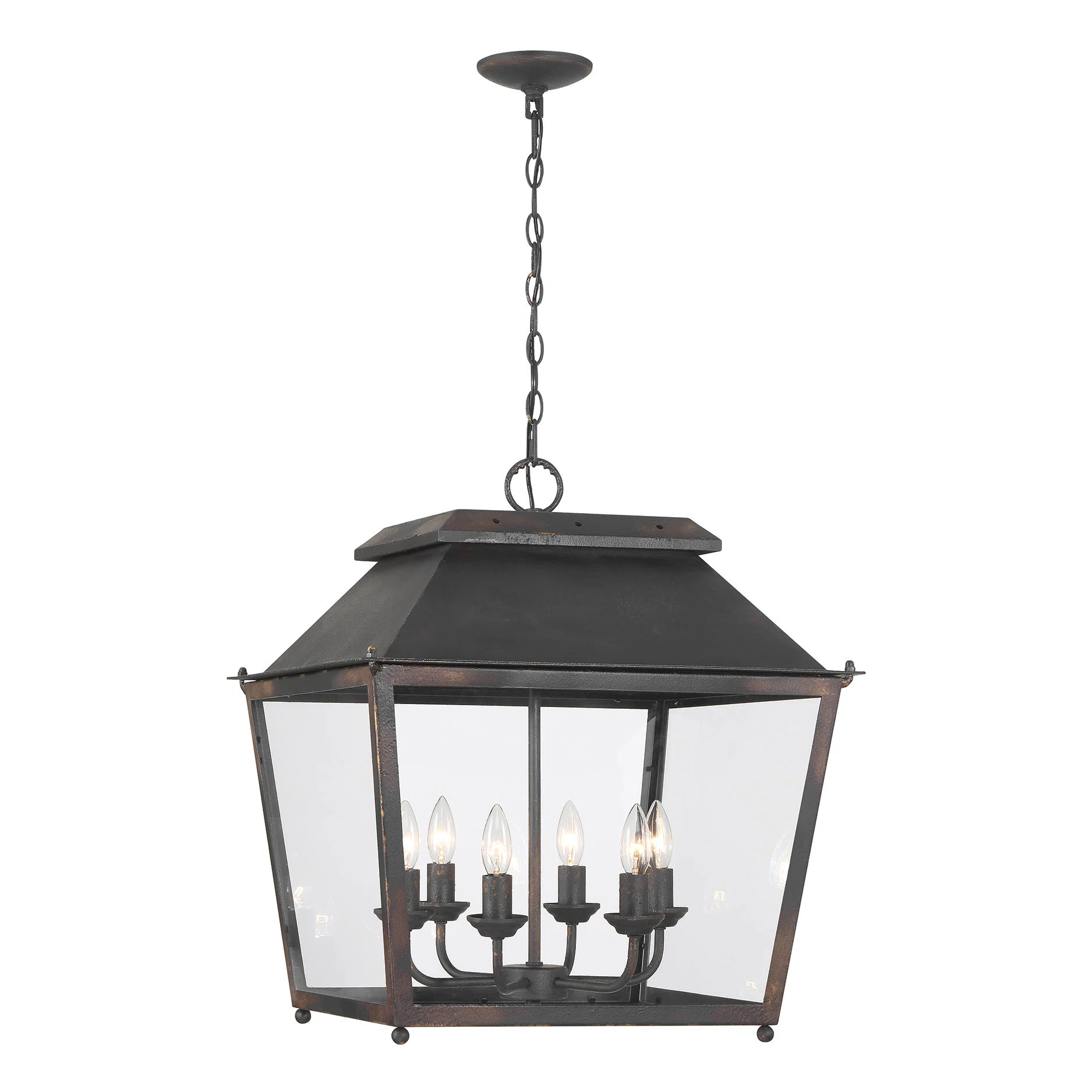 Darby Home Co Aramie 6 Light Pendant with Clear Glass | Wayfair | Wayfair North America