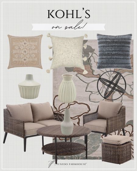 Kohl’s - On Sale

These deals from Kohl’s won’t last long! Get yours today!

Pillows, rugs, lamps, coffee tables, home decor, seasonal, summer, 