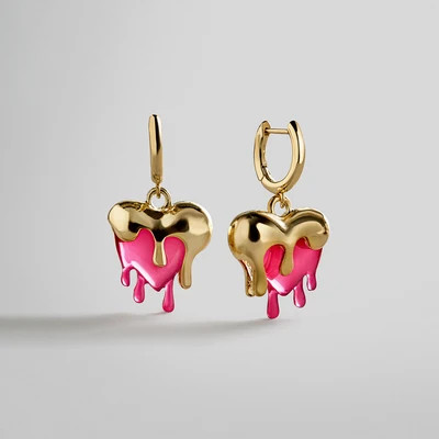 Fatal Attraction Heart Earrings | BaubleBar