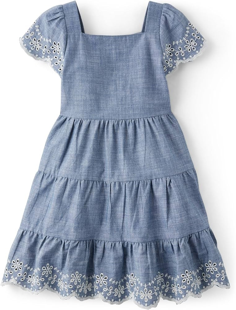 Gymboree Girls' and Toddler Short Sleeve Casual Spring Dresses | Amazon (US)