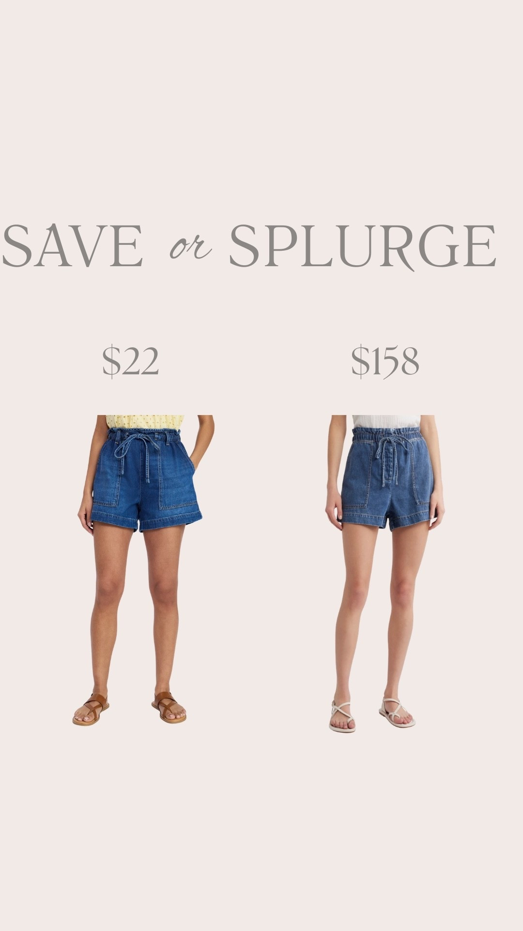Save vs splurge 

#LTKootd #LTKdayinmylife #LTKOver40