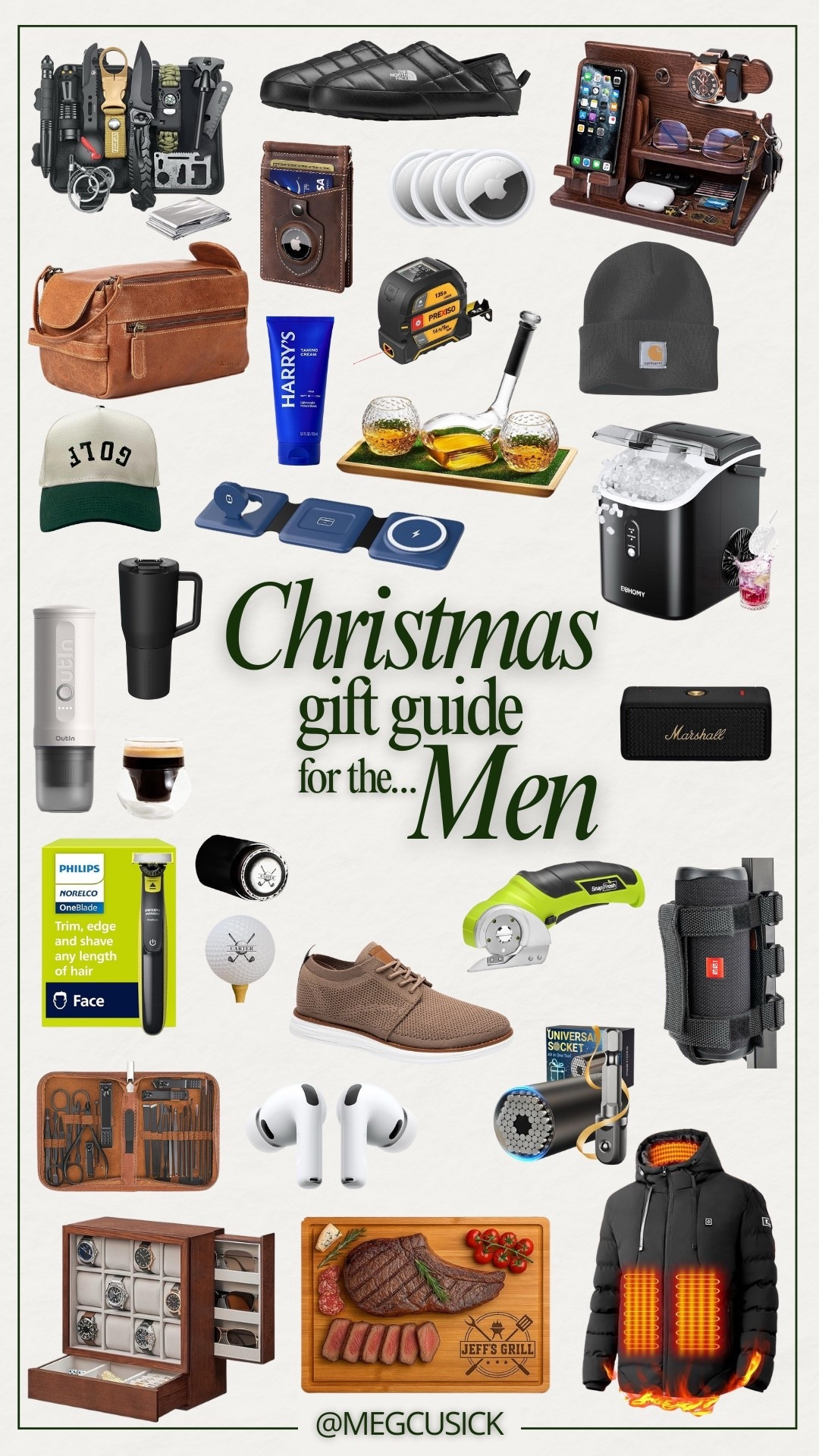 Not your basic Men’s gift guide! 

This and more on my Amazon storefront @megcusick

#LTKHoliday #LTKMens #LTKGiftGuide