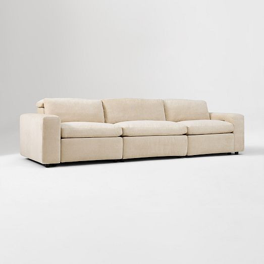 Whitmore Motion 3-Piece Reclining Sofa (125") | West Elm (US)