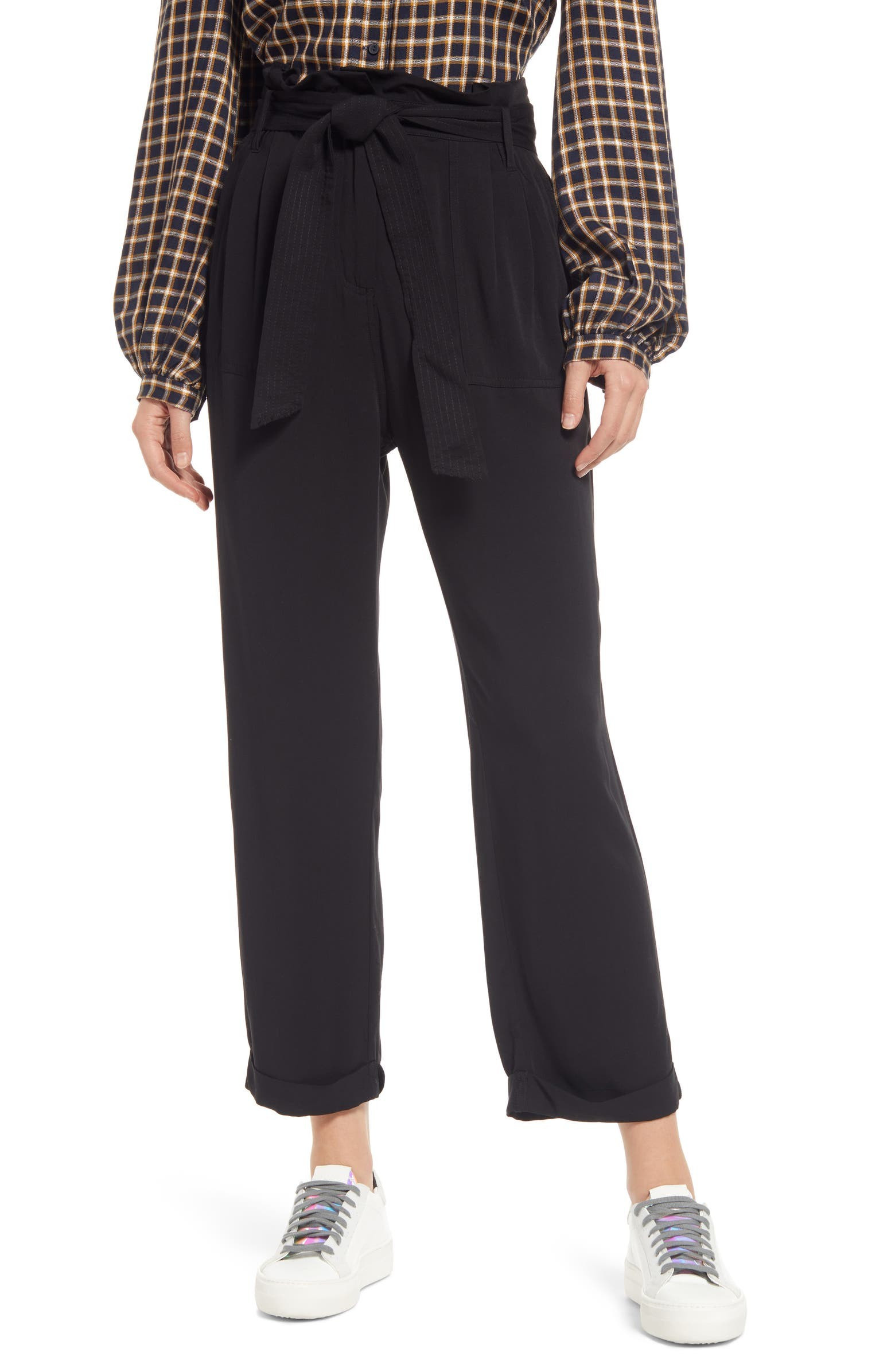 Paperbag Waist Pants | Nordstrom
