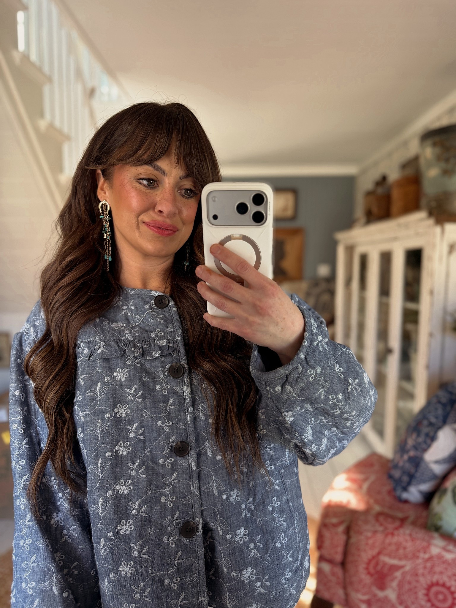 Cozy quilted jacket- I sized up, but runs roomy/cropped 

#LTKootd #LTKmomlife #LTKSeasonal