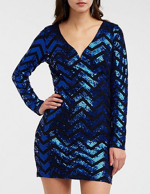 V Neck Sequin Bodycon Dress Sequin Bodycon Dress Sequin Bodycon Mini Dress Lace Off The Shoulder Bod | Charlotte Russe