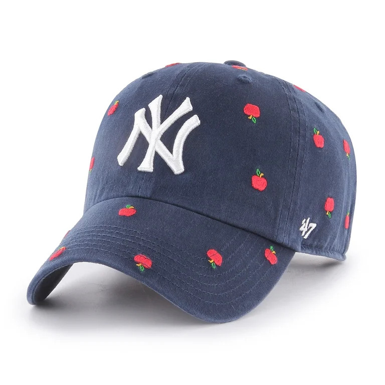 Women's '47  Navy New York Yankees Confetti Clean Up Adjustable Hat | Walmart (US)