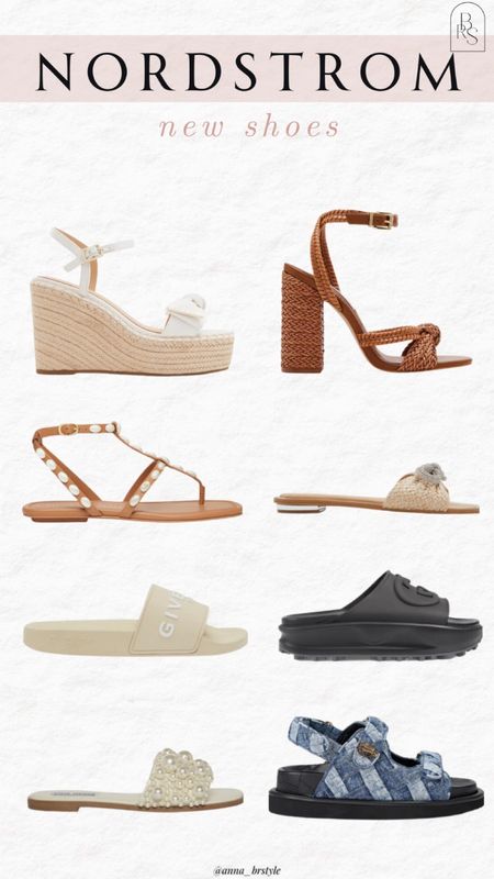 Nordstrom new shoes, wedge sandals, slide sandals, gucci sandals, givenchy sandals 

#LTKfindsunder100