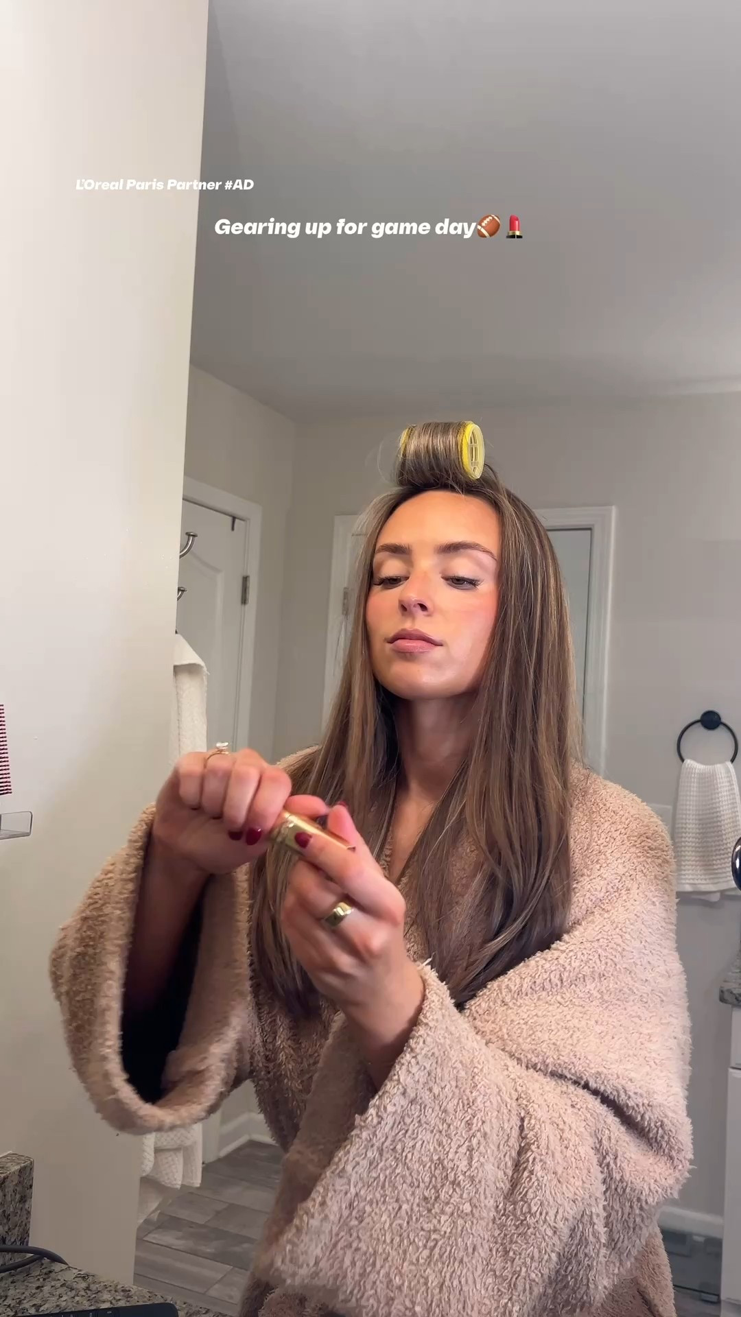 #LOrealParisPartner #AD | Partnering with @Target and @lorealparis to keep my game-day look locked in 🔒From pre-game prep to post-dip clean-up, my makeup isn’t going anywhere thanks to the Infallible Setting Spray💋Shop it now at Target!
#TargetPartner #Target #LOrealParisMakeup #LOrealParisCosmetics #LorealParis @targetstyle @shop.ltk #liketkit 

#LTKgrwm #LTKGiftGuide #LTKBeauty