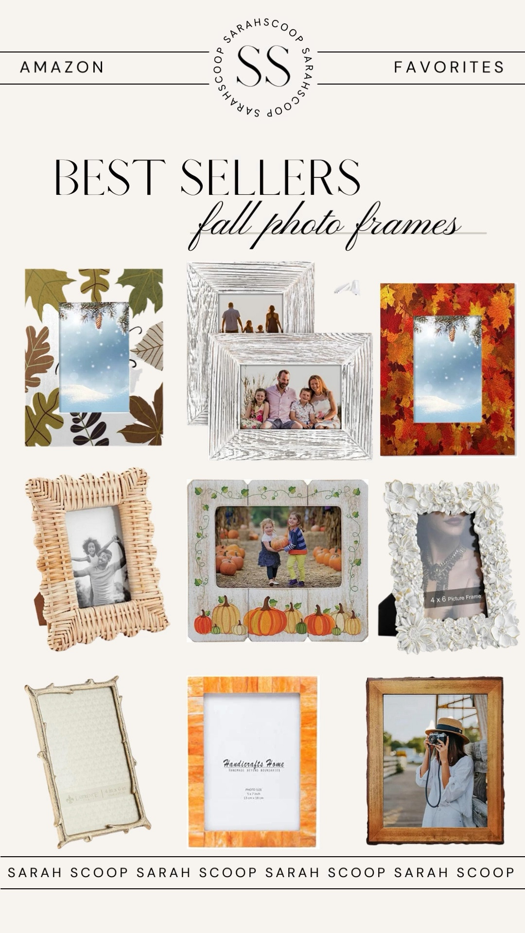 GLM Farmhouse Picture Frames, Holds 4 Photos,4x6 with Mat or  5x7 Picture Frame Collage, Picture Frames Collage Wall Decor, Photo Collage  Frame, Collage Frames for 4x6 Pictures (White)