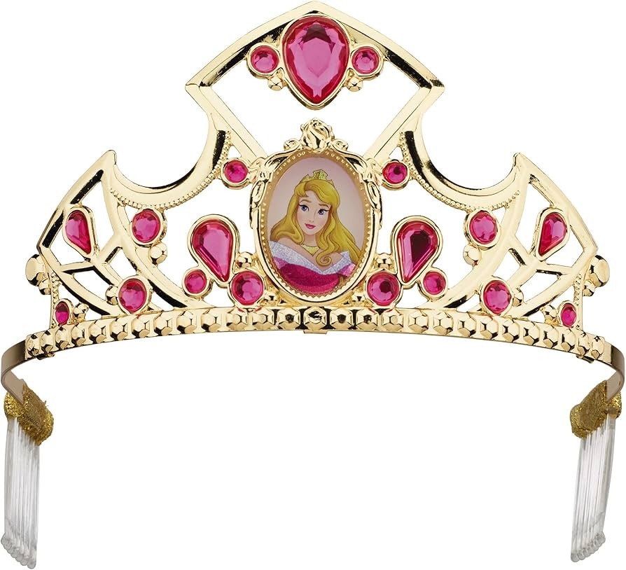 Aurora Deluxe Disney Princess Sleeping Beauty Tiara, One Size Child | Amazon (US)