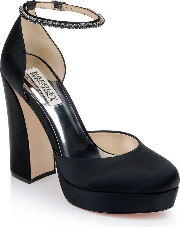 Badgley Mischka Collection Felixa Ankle Strap Platform Sandal (Women) | Nordstrom | Nordstrom