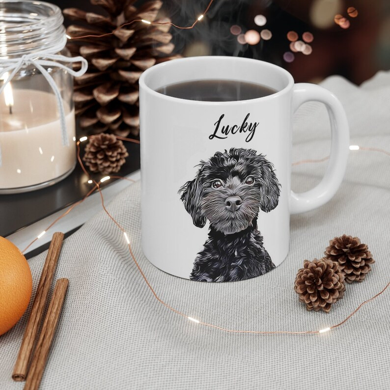 Personalized Pet Mugs  | Custom Pet Coffee Mug | Custom Pet Mug Using Pet Photo | Dog Dad Mug | Etsy (US)