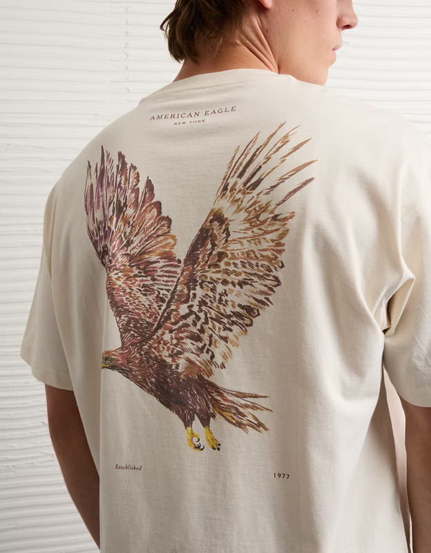 AE Boxy Destination Graphic T-Shirt | American Eagle Outfitters (US & CA)