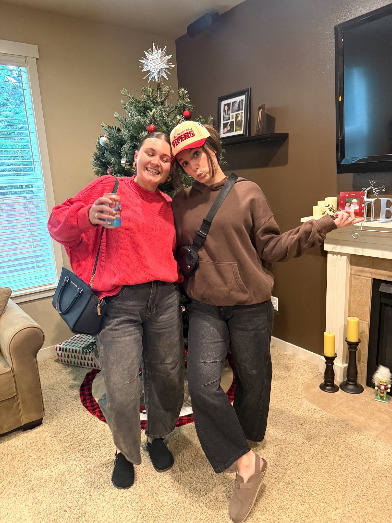 Twinning with my sis! Love seeing how our styles mix and match 😂

I’m wearing a S sweater, a size 32 jean and size 9 clogs

#LTKFindsUnder100 #LTKMidsize #LTKootd