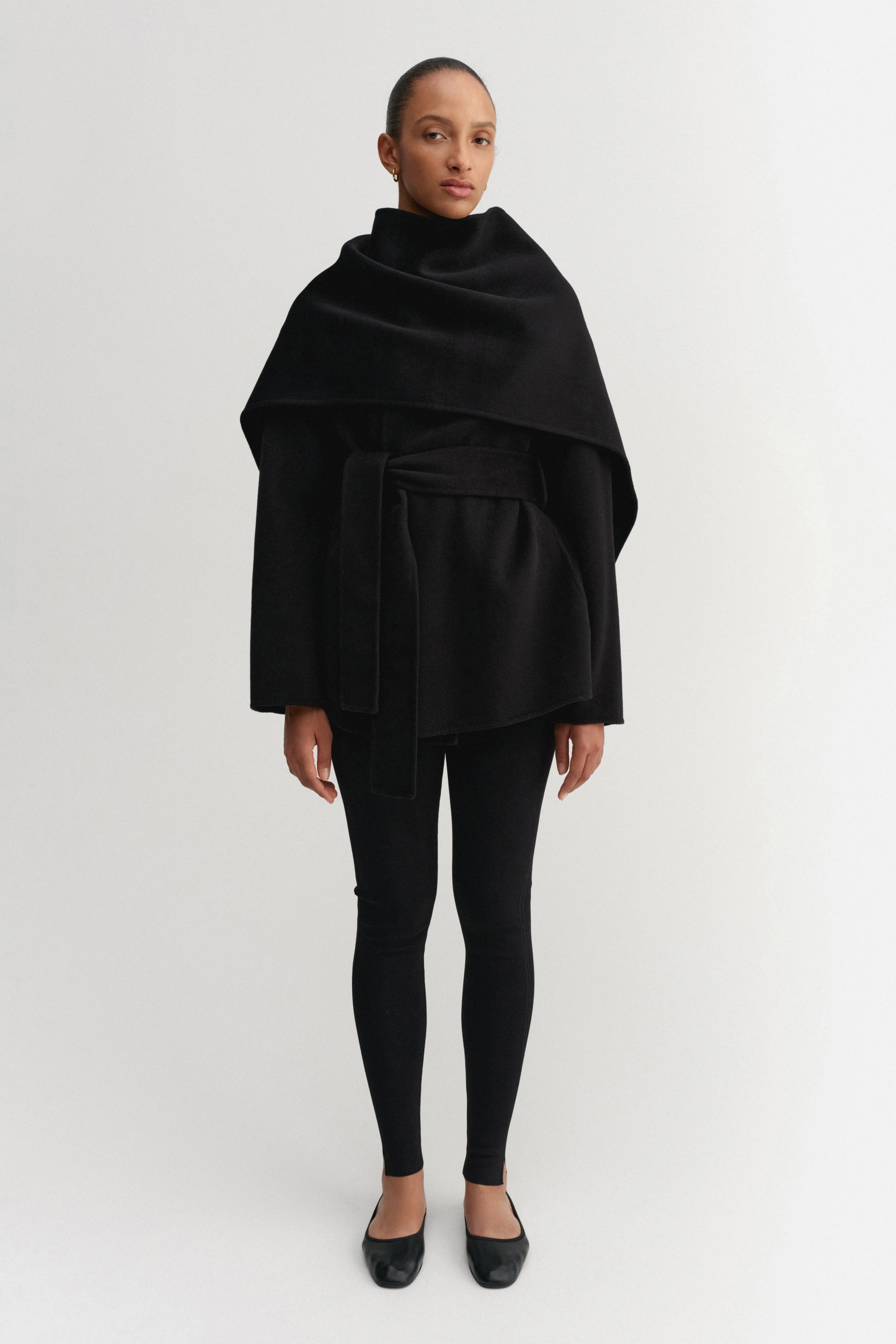 Noorie Doublé Coat, black | Almada Label