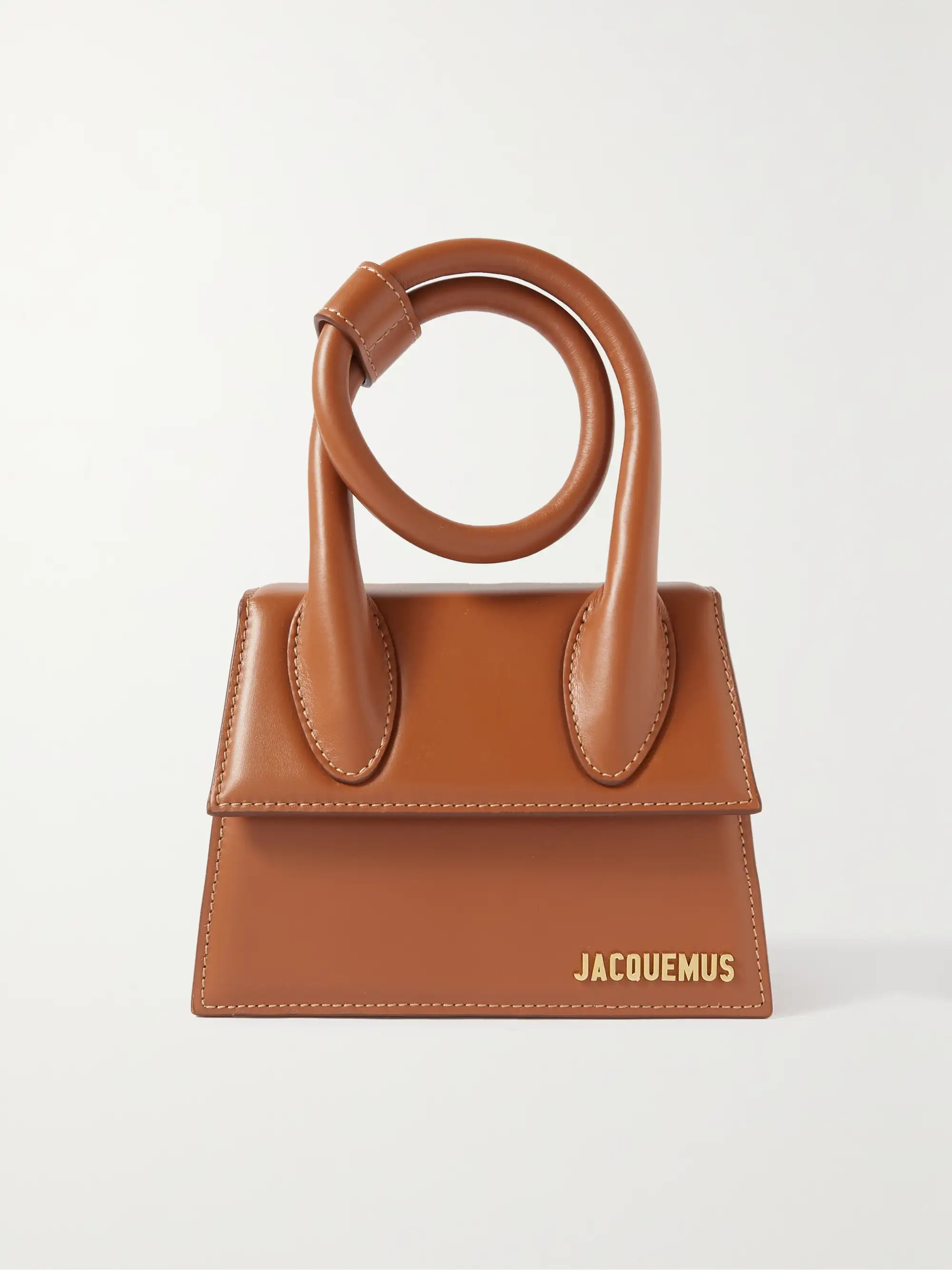 Le Chiquito Noeud leather shoulder bag | NET-A-PORTER (US)